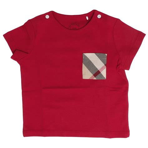 kids red burberry shirt|Burberry kids shirt 14 years.